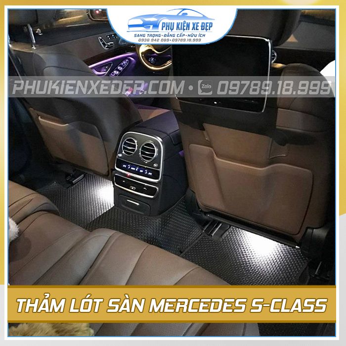 Thảm lót sàn ô tô Kata Mercedes-Benz S-Class - góc nhìn 5