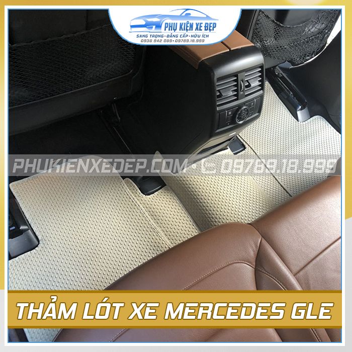 Thảm lót sàn ô tô Kata Mercedes-Benz GLE - góc nhìn 3