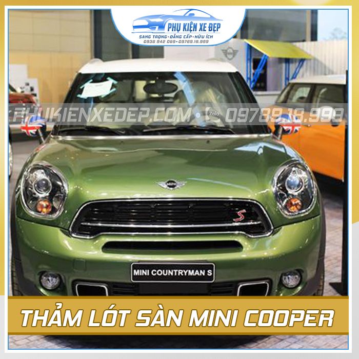Thảm lót sàn ô tô Kata Mini Cooper - góc nhìn 4