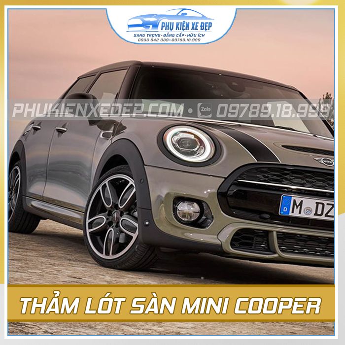Thảm lót sàn ô tô Kata Mini Cooper - góc nhìn 5