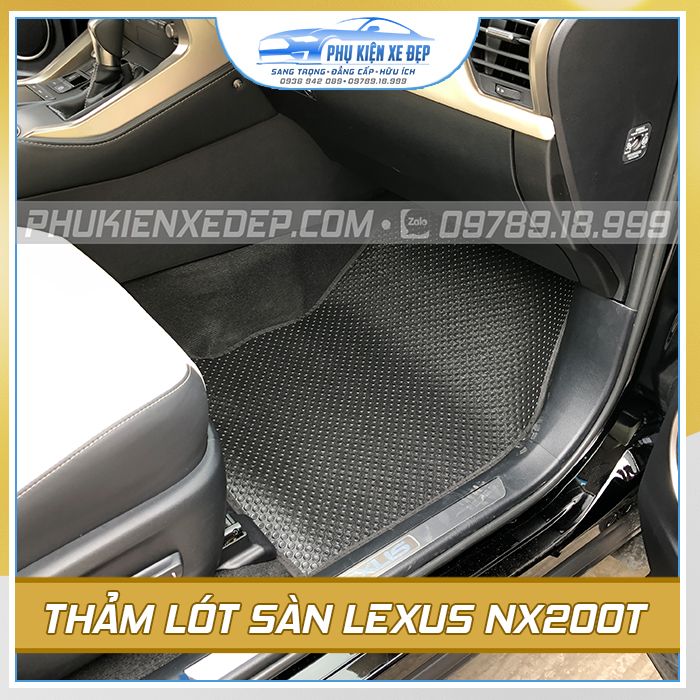Thảm lót sàn ô tô Kata Lexus NX200T - góc nhìn 2