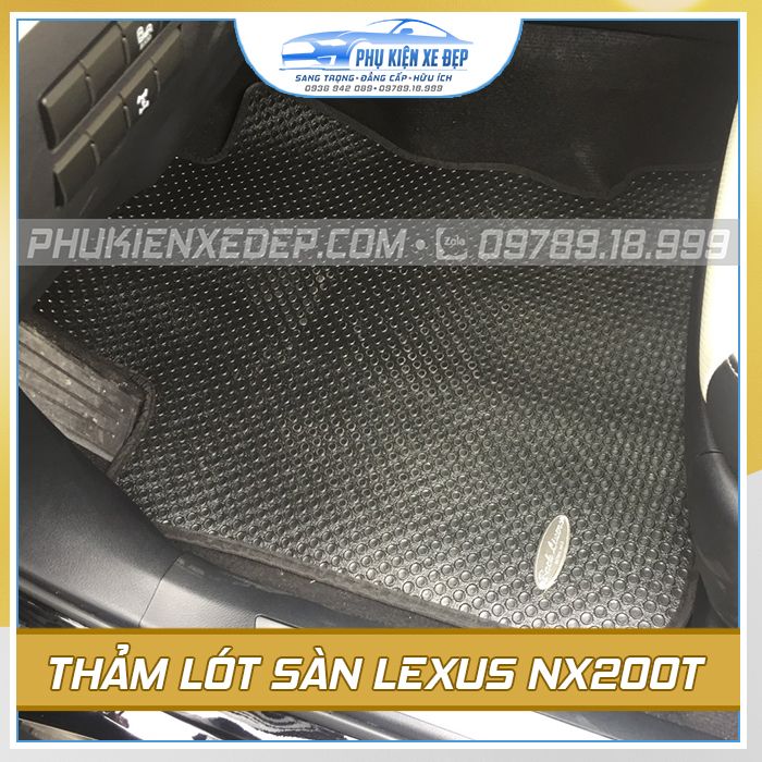 Thảm lót sàn ô tô Kata Lexus NX200T - góc nhìn 4
