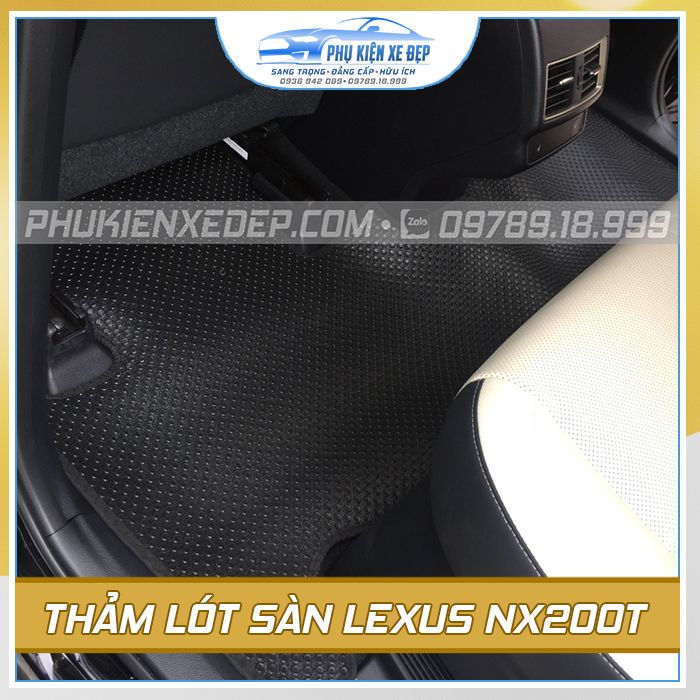 Thảm lót sàn ô tô Kata Lexus NX200T - góc nhìn 5