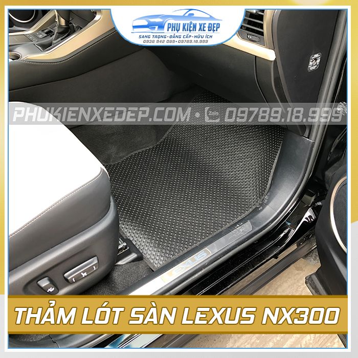 Thảm lót sàn ô tô Kata Lexus NX300 - góc nhìn 2