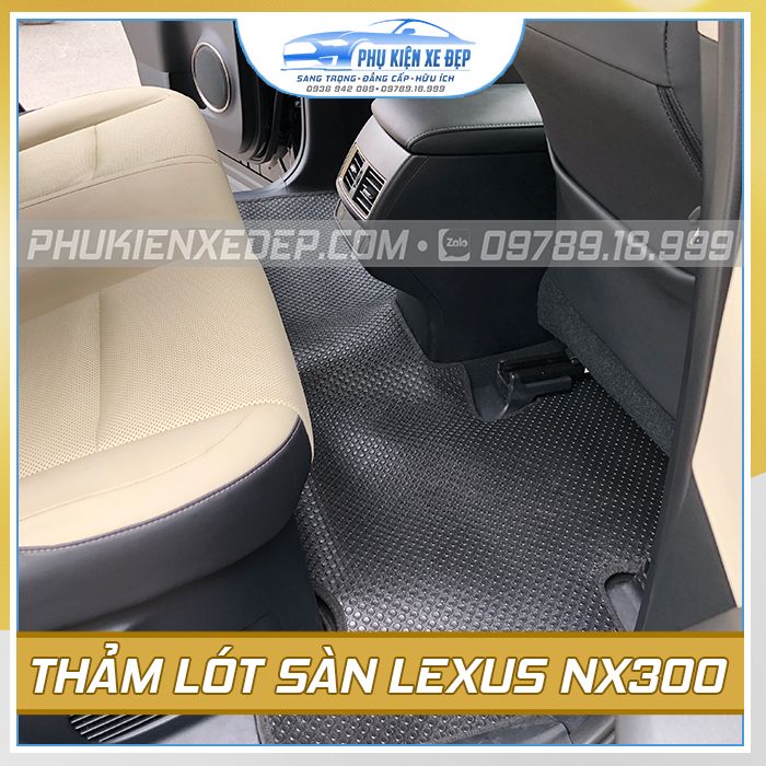 Thảm lót sàn ô tô Kata Lexus NX300 - góc nhìn 3