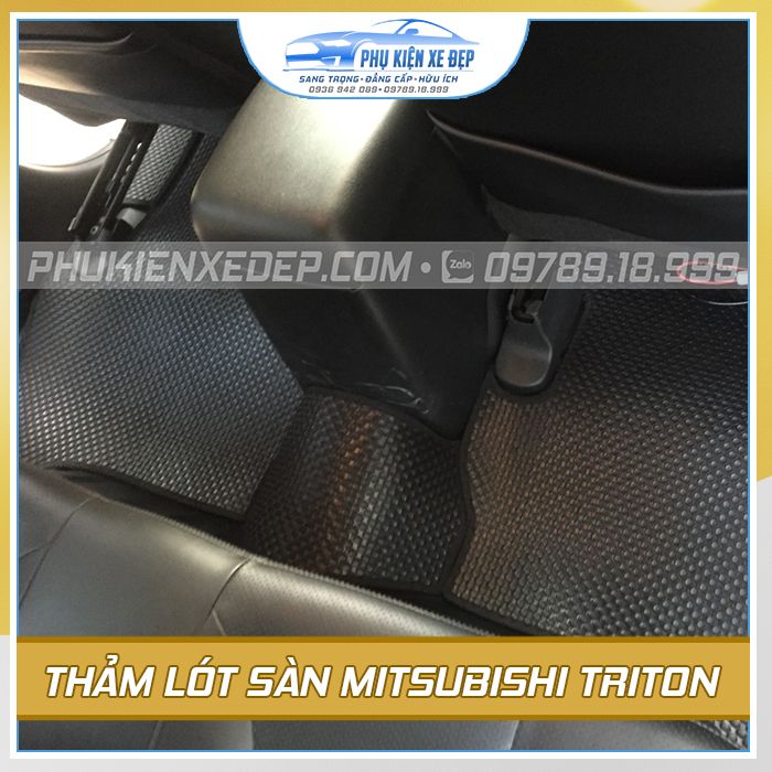 Thảm lót sàn ô tô Kata Mitsubishi Triton - góc nhìn 2