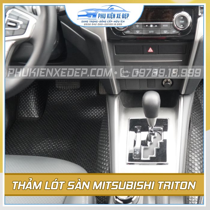 Thảm lót sàn ô tô Kata Mitsubishi Triton - góc nhìn 4