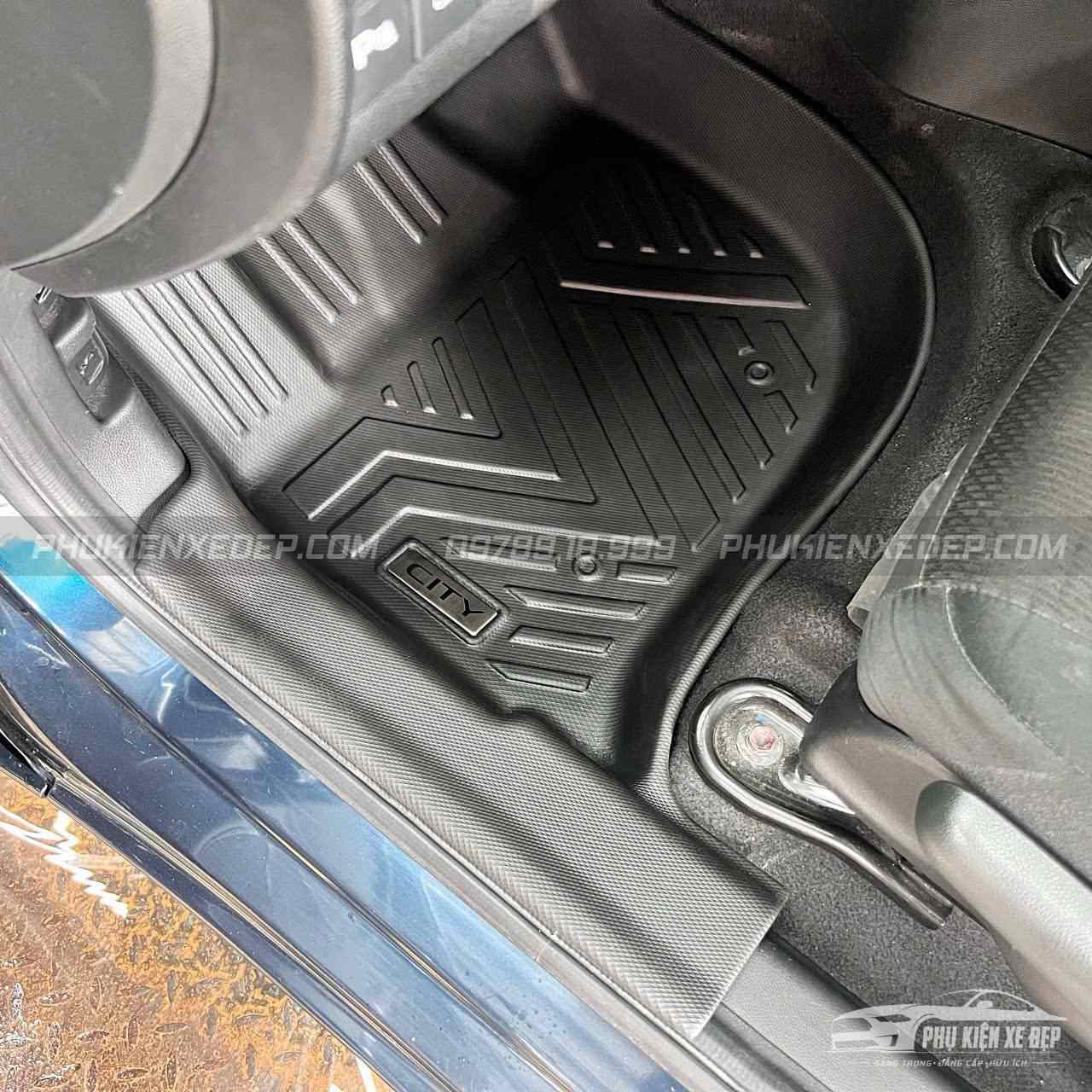 Thảm Lót Sàn Ô Tô Kardo Honda City - Đồ chơi xe hơi, phụ kiện ô tô, trang trí xe hơi - góc nhìn 4
