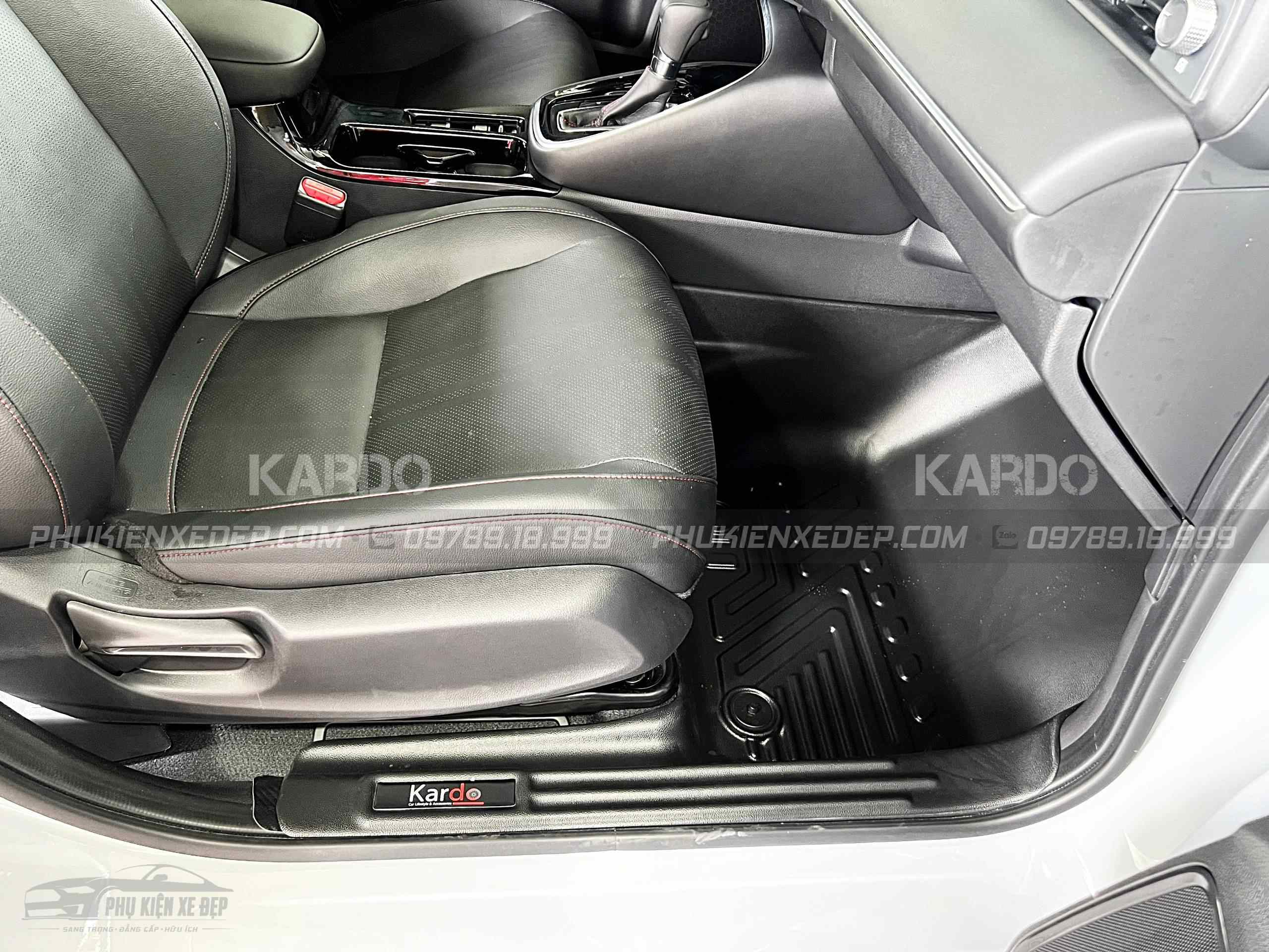 Thảm Lót Sàn Ô Tô Kardo Honda HRV 2022 - Nay - Đồ chơi xe hơi, phụ kiện ô tô, trang trí xe hơi - góc nhìn 3