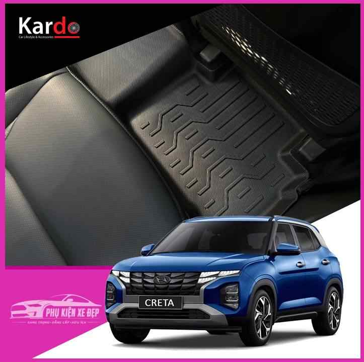 Thảm Lót Sàn Ô Tô Kardo Hyundai Creta 2022 - Nay - Đồ chơi xe hơi, phụ kiện ô tô, trang trí xe hơi - góc nhìn 5