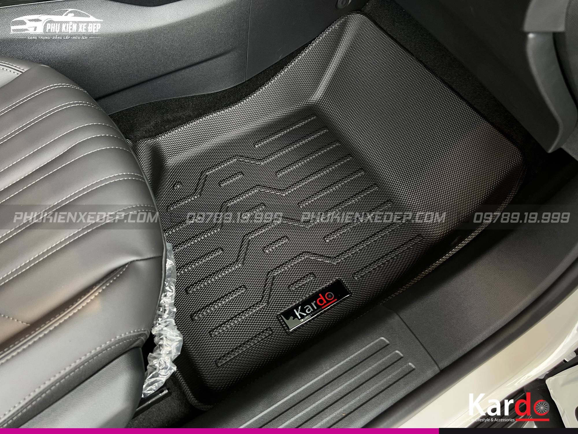 Thảm Lót Sàn Ô Tô Kardo Peugeot 2008 - Đồ chơi xe hơi, phụ kiện ô tô, trang trí xe hơi - góc nhìn 5