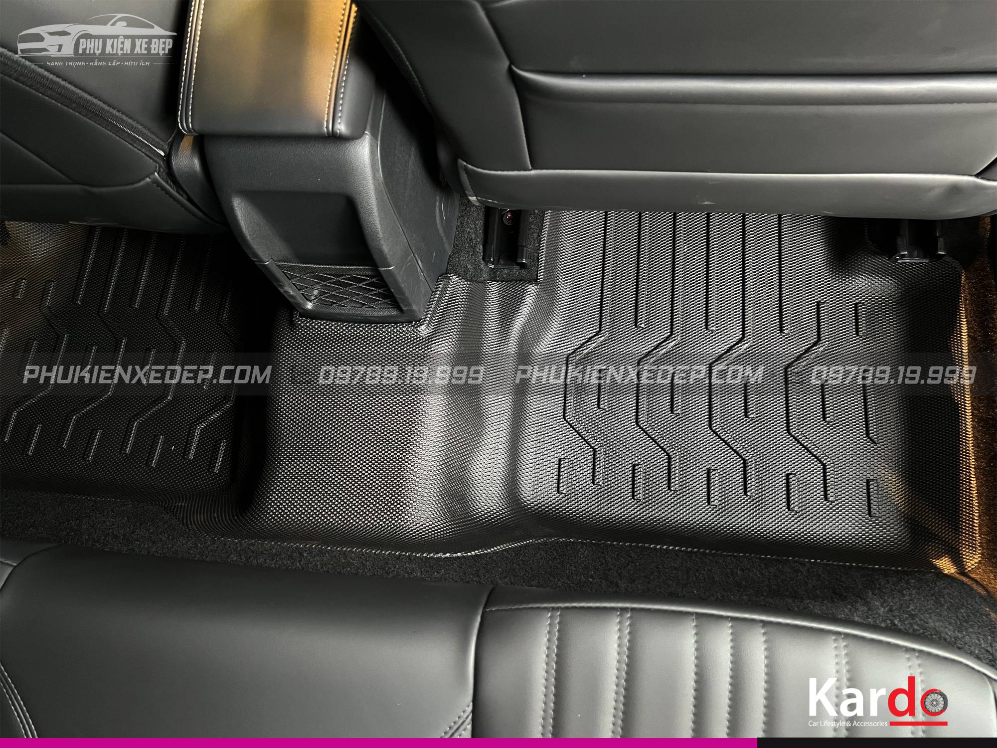 Thảm Lót Sàn Ô Tô Kardo Peugeot 2008 - Đồ chơi xe hơi, phụ kiện ô tô, trang trí xe hơi - góc nhìn 3