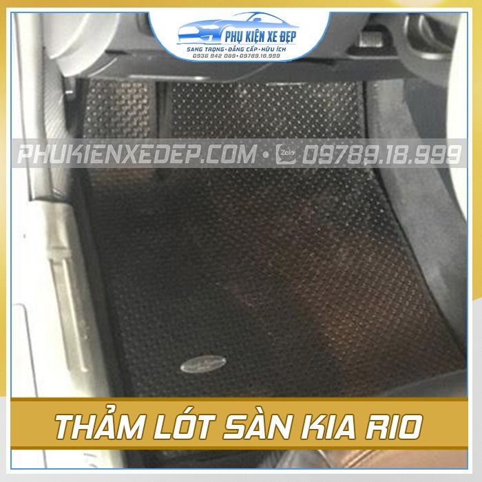 Thảm lót sàn ô tô Kata KIA Rio - góc nhìn 4