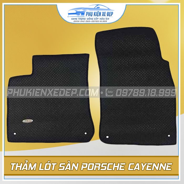 Thảm lót sàn ô tô Kata Porsche Cayenne 2018-2025 - Đồ chơi xe hơi, phụ kiện ô tô, trang trí xe hơi - góc nhìn 2
