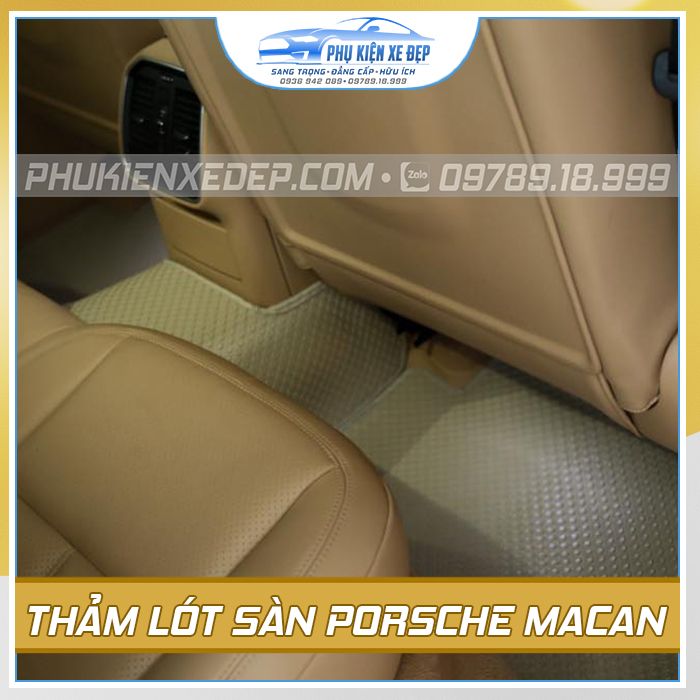 Thảm lót sàn ô tô Kata Porsche Macan - góc nhìn 2
