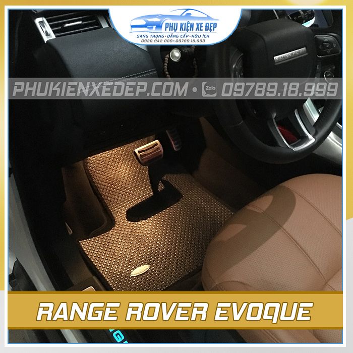 Thảm lót sàn ô tô Kata Range Rover Evoque - Đồ chơi xe hơi, phụ kiện ô tô, trang trí xe hơi - góc nhìn 3