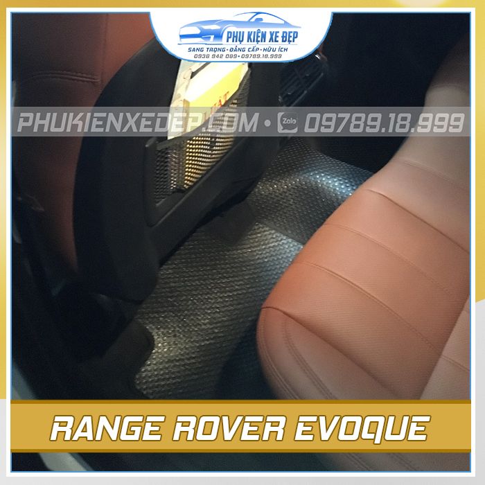 Thảm lót sàn ô tô Kata Range Rover Evoque - Đồ chơi xe hơi, phụ kiện ô tô, trang trí xe hơi - góc nhìn 5