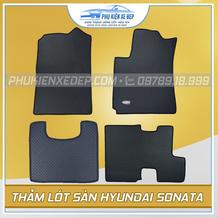 Thảm lót sàn ô tô Kata Hyundai Sonata - hình ảnh sản phẩm