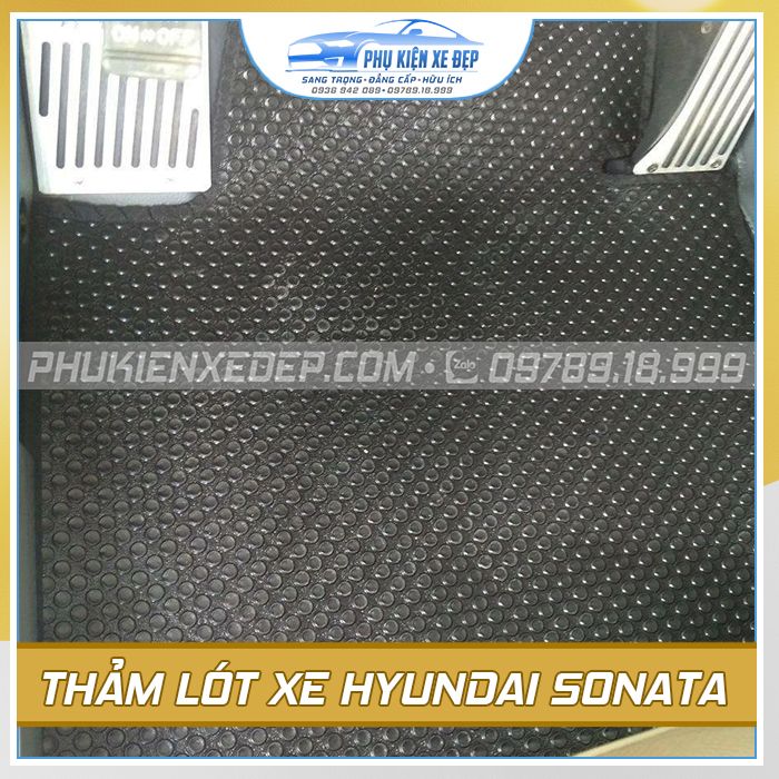 Thảm lót sàn ô tô Kata Hyundai Sonata - góc nhìn 4