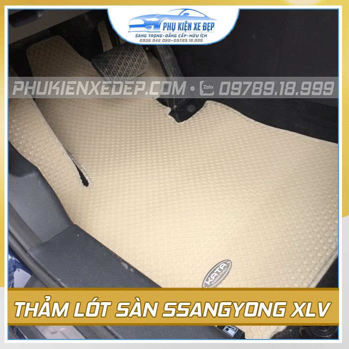Thảm lót sàn ô tô Kata Thái Lan Ssangyong XLV - Đồ chơi xe hơi, phụ kiện ô tô, trang trí xe hơi - góc nhìn 2