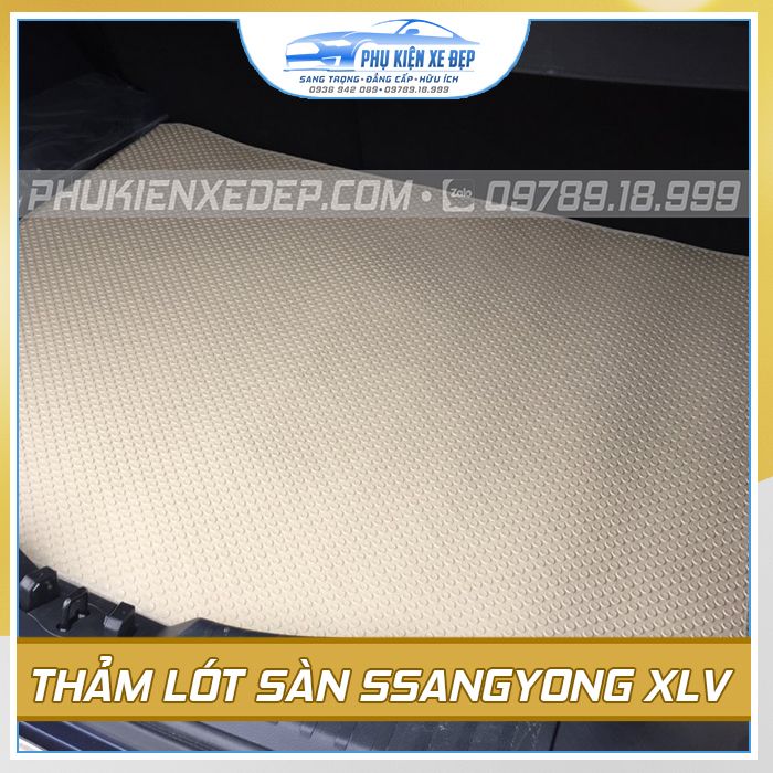 Thảm lót sàn ô tô Kata Thái Lan Ssangyong XLV - Đồ chơi xe hơi, phụ kiện ô tô, trang trí xe hơi - góc nhìn 3