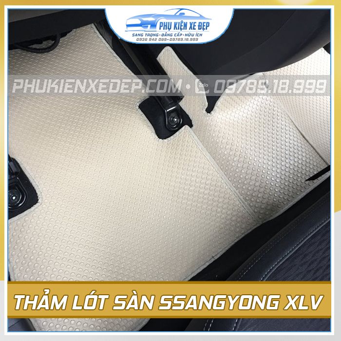 Thảm lót sàn ô tô Kata Thái Lan Ssangyong XLV - Đồ chơi xe hơi, phụ kiện ô tô, trang trí xe hơi - góc nhìn 4