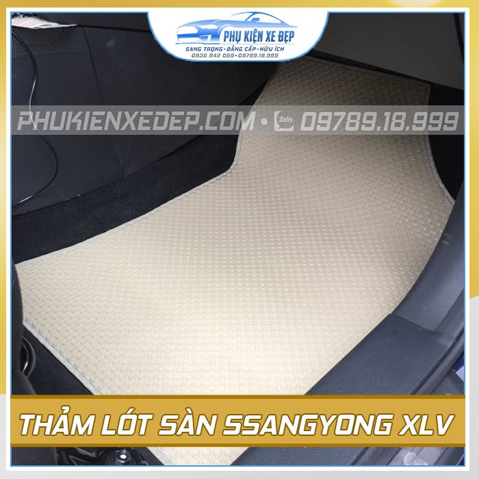 Thảm lót sàn ô tô Kata Thái Lan Ssangyong XLV - Đồ chơi xe hơi, phụ kiện ô tô, trang trí xe hơi - góc nhìn 5