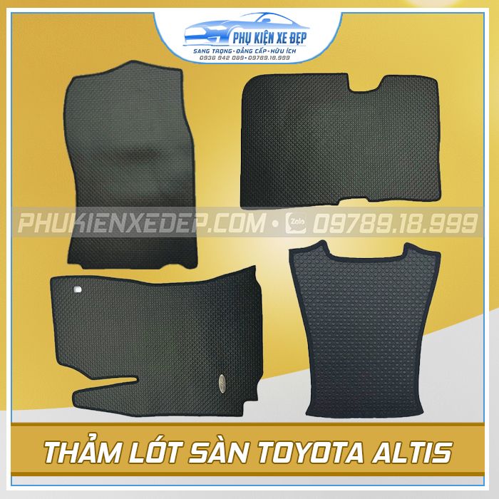 Thảm lót sàn ô tô Kata Thái Lan Toyota Altis - hình ảnh sản phẩm