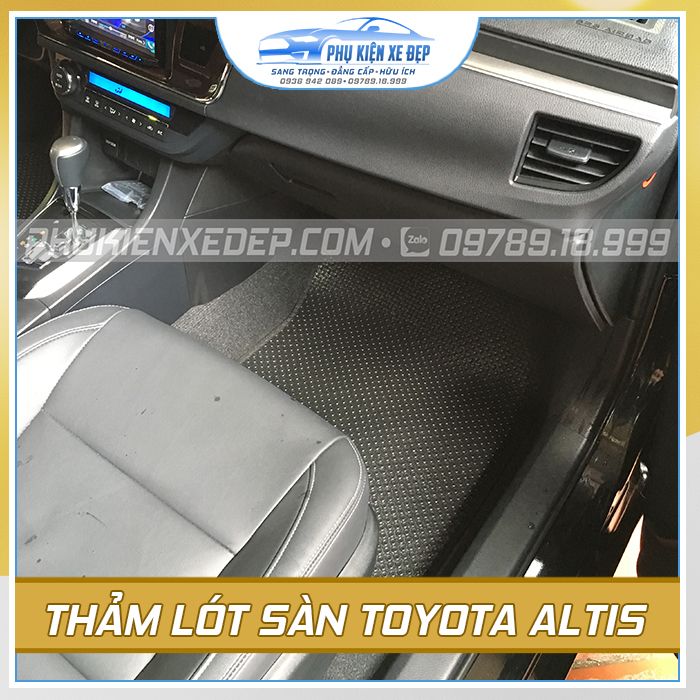 Thảm lót sàn ô tô Kata Thái Lan Toyota Altis - góc nhìn 2