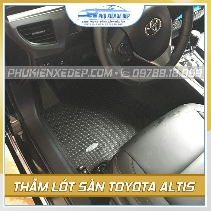 Thảm lót sàn ô tô Kata Thái Lan Toyota Altis - góc nhìn 3