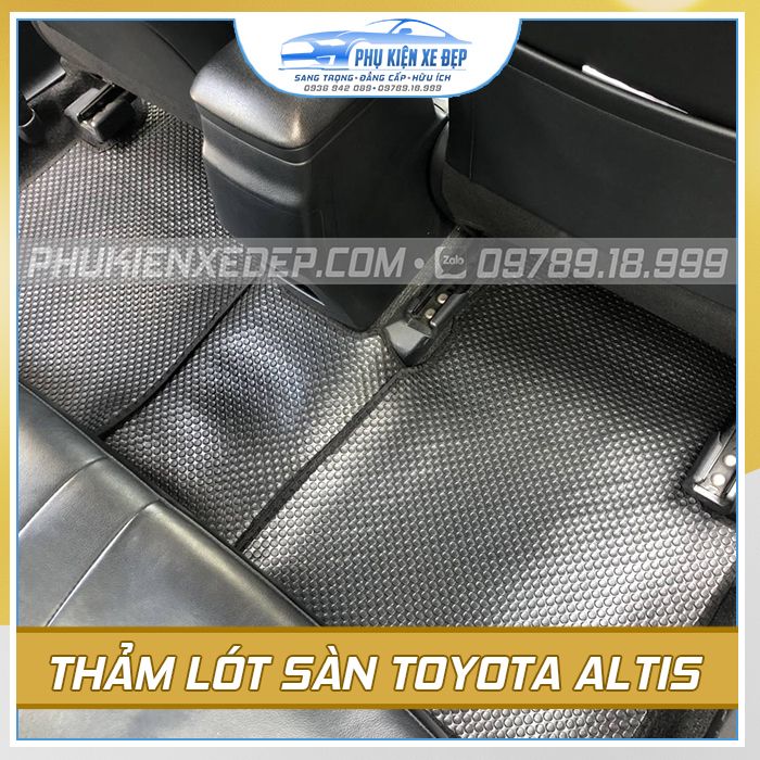 Thảm lót sàn ô tô Kata Thái Lan Toyota Altis - góc nhìn 4