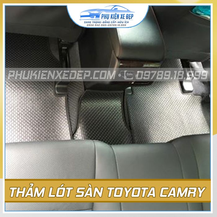 Thảm lót sàn ô tô Kata Toyota Camry - góc nhìn 5