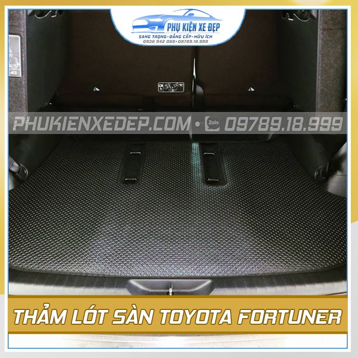 Thảm lót sàn ô tô Kata Toyota Fortuner - góc nhìn 2
