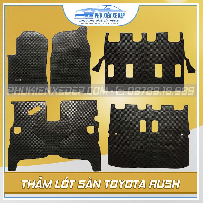 Thảm lót sàn ô tô Kata Thái Lan Toyota Rush - hình ảnh sản phẩm