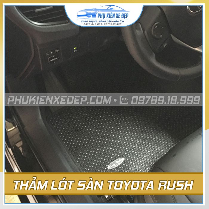 Thảm lót sàn ô tô Kata Thái Lan Toyota Rush - góc nhìn 2