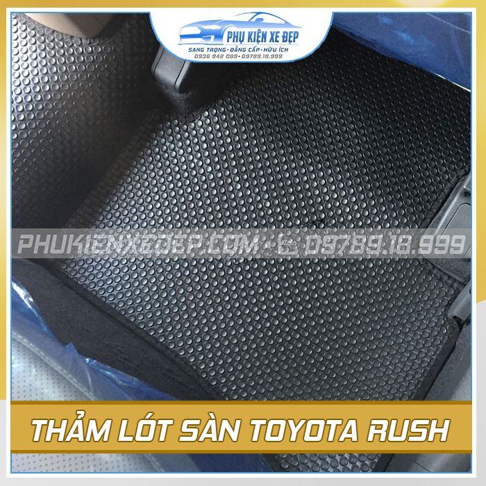 Thảm lót sàn ô tô Kata Thái Lan Toyota Rush - góc nhìn 3