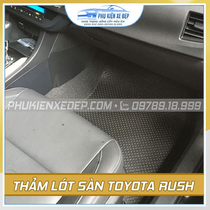 Thảm lót sàn ô tô Kata Thái Lan Toyota Rush - góc nhìn 4