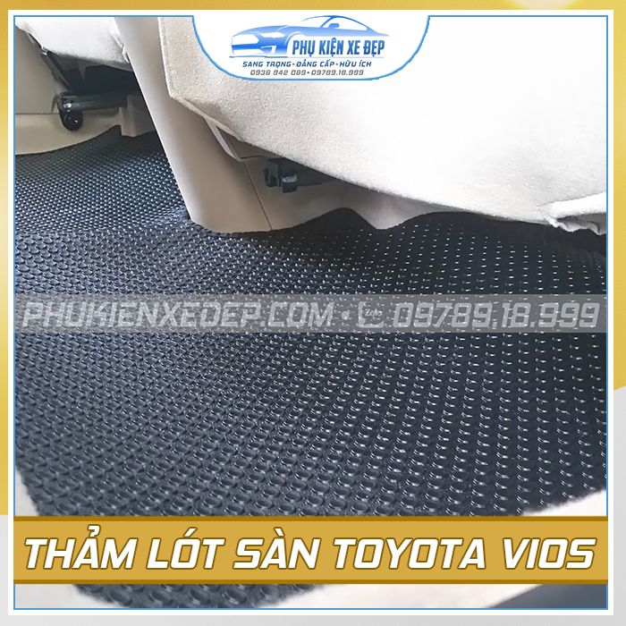 Thảm lót sàn ô tô Kata Thái Lan Toyota Vios - góc nhìn 5