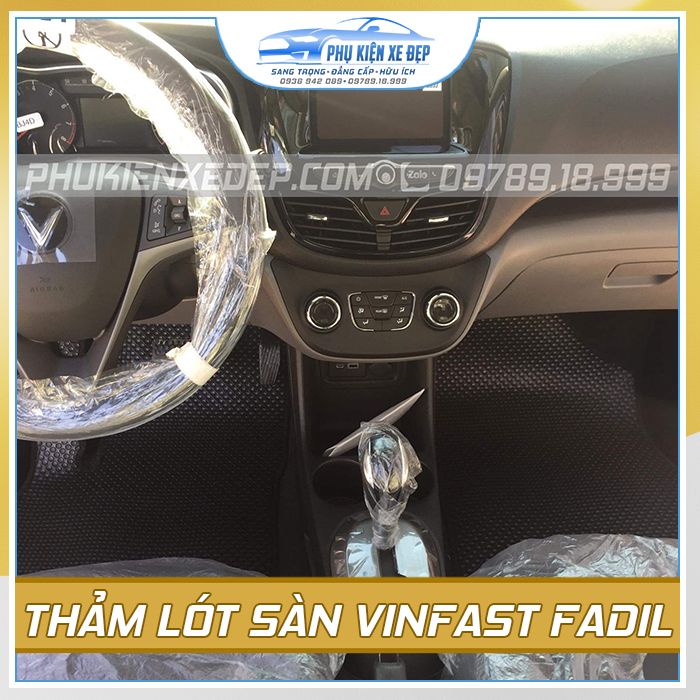 Thảm lót sàn ô tô Kata Thái Lan Vinfast Fadil - góc nhìn 4