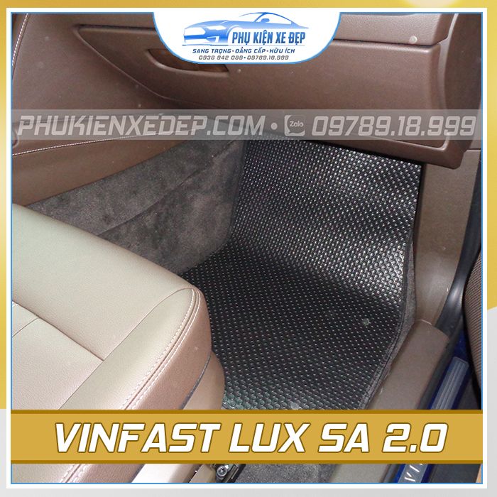 Thảm lót sàn ô tô Kata Vinfast Lux SA 2.0 - góc nhìn 3