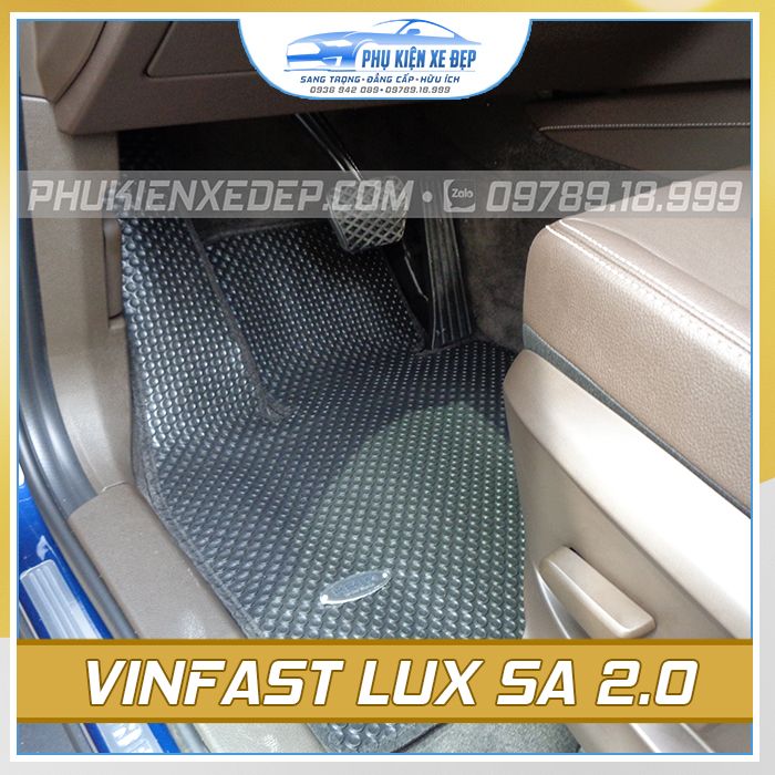 Thảm lót sàn ô tô Kata Vinfast Lux SA 2.0 - góc nhìn 4